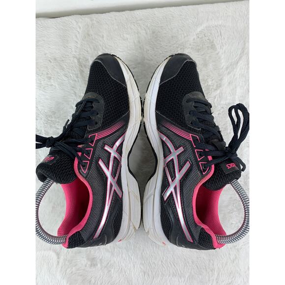 Asics Gel-Impression 8 Women's Running Shoes Black/Pink T5C8N Size 7 - Picture 4 of 8